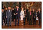 :: Pulse para Ampliar :: SSAARR los Príncipes de Asturias y de Girona presiden el almuerzo de la asociación "Sport Cultura Barcelona"