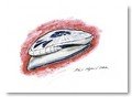 Mobile Art - Chanel Contemporary Art Container by Zaha Hadid: Esbozo de Karl Lagerfeld