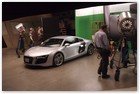:: Pulse para Ampliar :: Rodaje de la película de Marvel-Comics "Iron Man" con un Audi R8