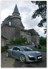 :: Pulse para Ampliar :: El Audi R8 en un viaje a Le Mans el pasado Julio de 2007