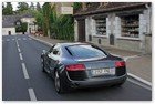 :: Pulse para Ampliar :: El Audi R8 en un viaje a Le Mans el pasado Julio de 2007