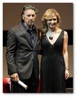 :: Pulse para Ampliar :: Al Pacino y Silvia Damiani en la entrega del 'Marco Aurelio Acting Award' durante el III Rome International Film Festival que tuvo lugar en el Auditorium Parco de la Musica el pasado 22 de Octubre en Roma, Italia.