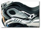 :: Pulse para Ampliar :: BMW LO RIDER con diseño variable, una motocicleta de concepto que permite personalizar su configuración hasta límites hasta ahora desconocidos
Tubos de escape, asientos, faros, frenos, discos, colores... un nuevo concepto en 'customización'
