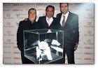 :: Pulse para Ampliar :: Presentación de la Corbata Pietro Baldani "Liali Dubai": Peter Aedo, Antonio Gea Sánchez y Julio Salinas