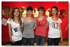 :: Pulse para Ampliar :: FRIDAY`S PROJECT PRESENTA LA PRIMERA COLECCIóN DE CAMISETAS "MUSIC & FAHION": Chicas Friday's Project Barcelona