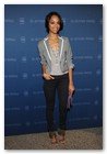 :: Pulse para Ampliar :: Actress Zoe Saldana attends the G-Star Fall 2009 Fashion Show at the Hammerstein Ballroom on February 17, 2009 in New York City.