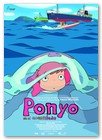:: Pulse para Ampliar :: Cartel promocional de "Ponyo en el acantilado"
