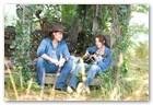 :: Pulse para Ampliar :: HANNAH MONTANA: THE MOVIE: (l to r) BILLY RAY CYRUS, MILEY CYRUS