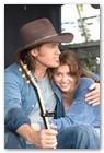 :: Pulse para Ampliar :: HANNAH MONTANA: THE MOVIE: (l to r) BILLY RAY CYRUS, MILEY CYRUS