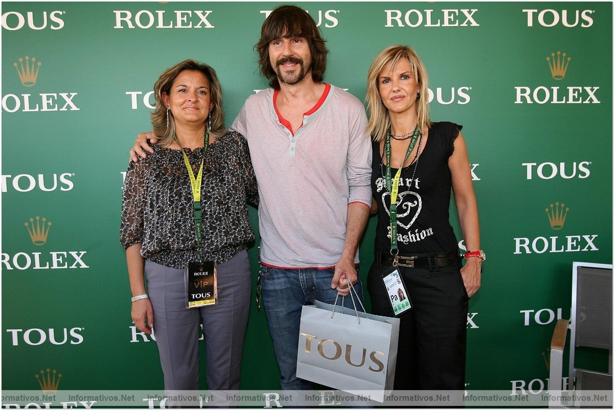 Open Banco Sabadell 57 Trofeo Conde de God 2009: Marisa Arquero, Directora de Comunicacin de Rolex Espaa, Santi Milln y Teresa Llum, Responsable de Tous en Rolex.