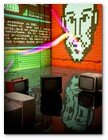 :: Pulse para Ampliar :: Una idea de locos, sí.. pero con 'glam':  crear el primer videoclip de la historia en Teletexto dándole un uso inédito a la televisión. El Teletexto una plataforma que nació en la misma década (1972) y lugar (Inglaterra) que las influencias musicales de Pedro Marín (Glam Rock) para este trabajo, vistiendo de glamour a los televisores de toda una época y que ahora reinventa dándole un uso inédito para lanzar “El día después”, su primer single.