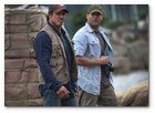 :: Pulse para Ampliar :: First look from the set of Sylvester Stallone's "The Expendables":Sylvester Stallone (left) and Jason Statham