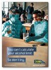 :: Pulse para Ampliar :: Campaña del Departamento de Transporte del Reino Unido sobre las consecuencias del consumo de alcohol
"No pudes calcular tu límite de alcohol... no lo intentes"