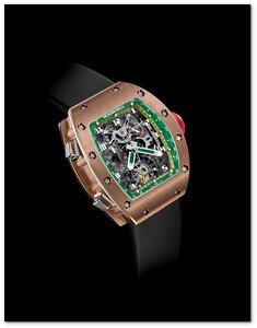 :: Pulse para Ampliar :: NUEVA EDICION LIMITADA DE RELOJES "FELIPE MASSA" DE RICHARD MILLE: En edición limitada, se han realizado 10 piezas del modelo RM004-V2