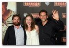 :: Pulse para Ampliar :: Premier en Barcelona de "Resacón en Las Vegas": Zach Galifianakis y Bradley Cooper con su acompañante en el centro