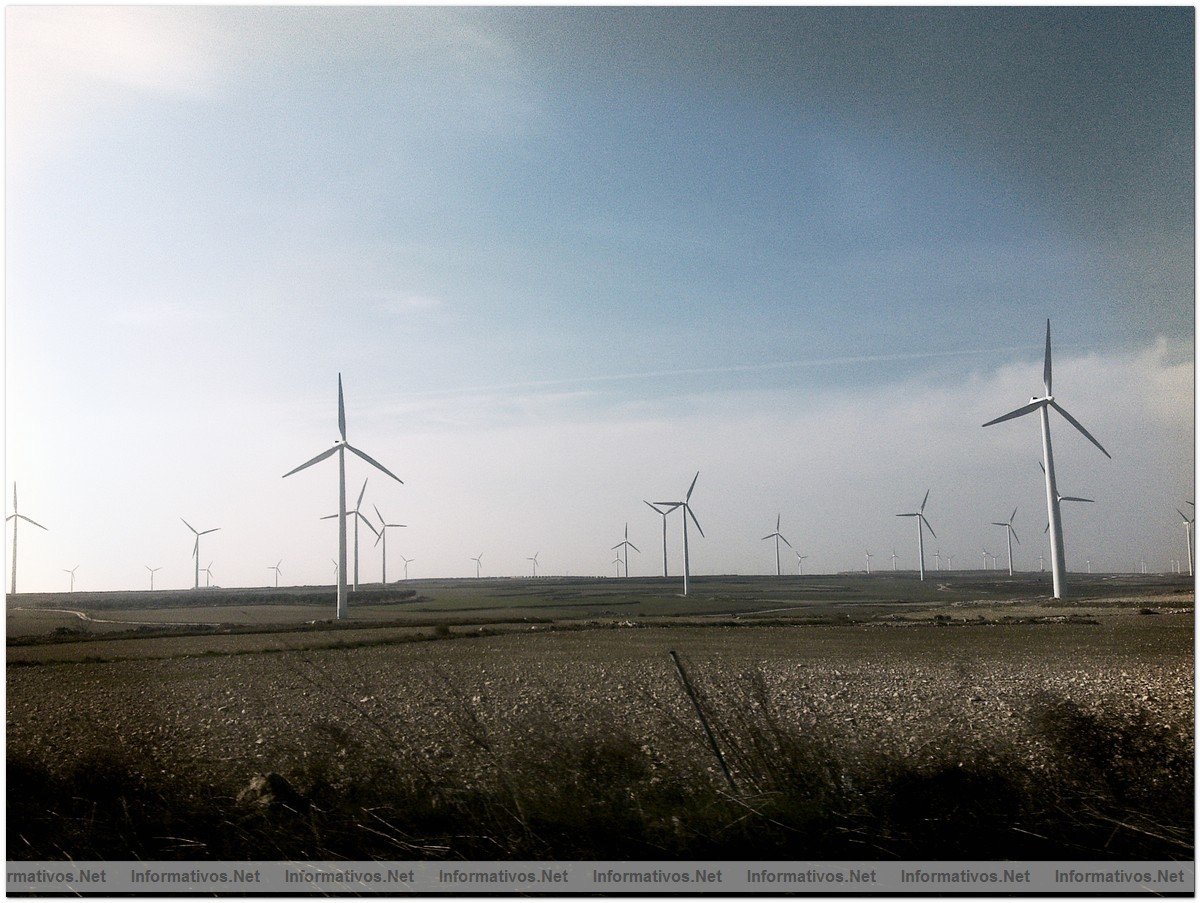 Molinos de Viento (Aerogeneradores) en Aragn