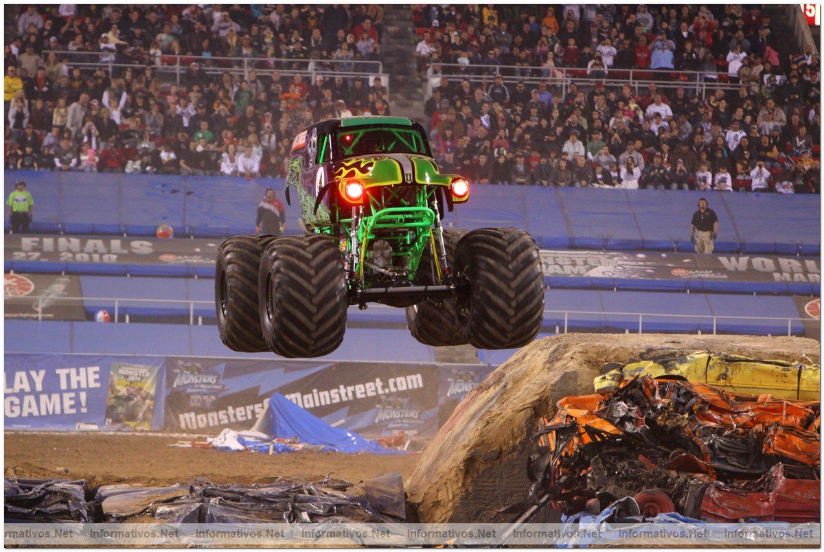Monster Jam trae por primera vez a espaa los coches ms grandes del mundo: 24OCT09 en Barcelona