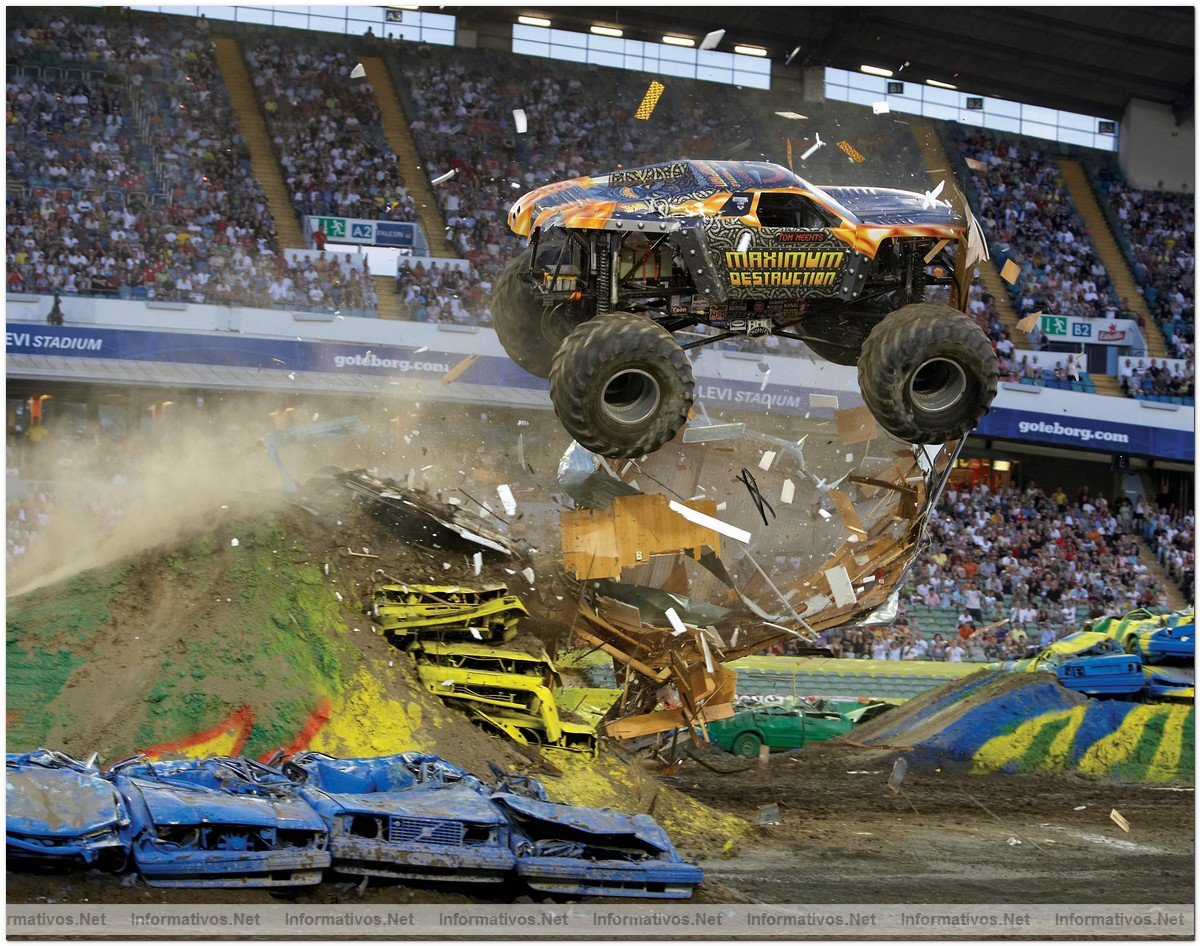 Monster Jam trae por primera vez a espaa los coches ms grandes del mundo: 24OCT09 en Barcelona