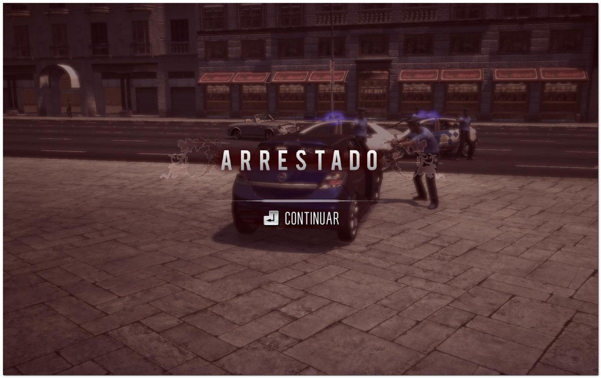 Captura de pantalla de "Wheelman" juego de accin basado en Barcelona