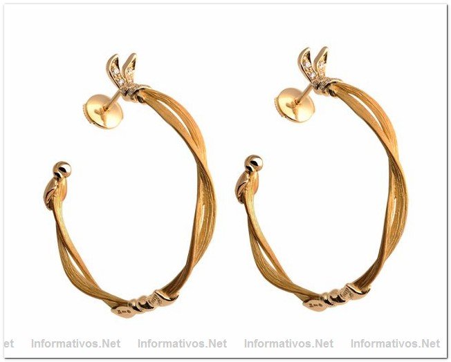 SEP09.- Coleccin Gardenia, de Carrera y Carrera (Rounded Gardenia Earrings)