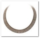:: Pulse para Ampliar :: SEP09.- Colección Mosaico, de Carrera y Carrera (White Gold & Diamonds Mosaico Necklace)