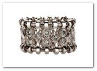 :: Pulse para Ampliar :: SEP09.- Colección Mosaico, de Carrera y Carrera (White Gold & Diamonds Mosaico Ring)