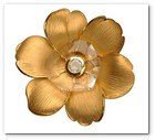 :: Pulse para Ampliar :: SEP09.- Colección Gardenia, de Carrera y Carrera (Yellow Gold Gardenia Brooch)