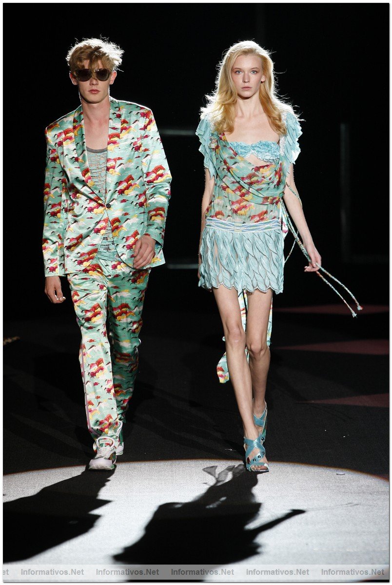 Custo Barcelona, desfile PV010, New York Fashion Week, 13 Septiembre 2009