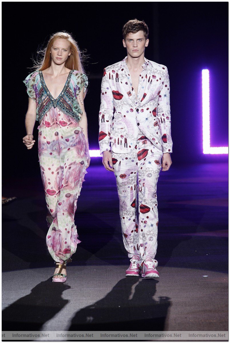 Custo Barcelona, desfile PV010, New York Fashion Week, 13 Septiembre 2009