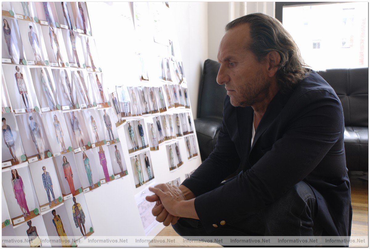 Fitting Custo Barcelona, desfile PV010, New York Fashion Week