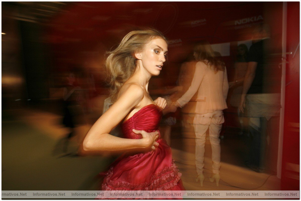 Backstage en Cibeles Fashion Week SEP 2008