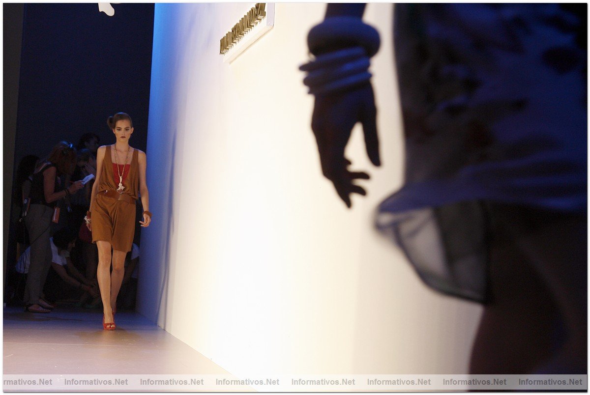 Backstage en Cibeles Fashion Week SEP 2008