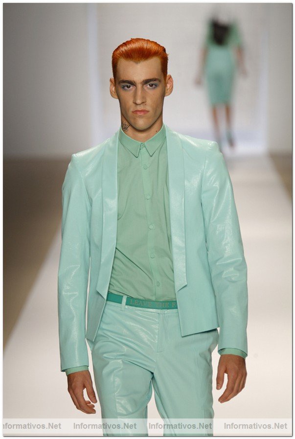 David Delfin, desfile PV010, New York Fashion Week, 10 Septiembre 2009