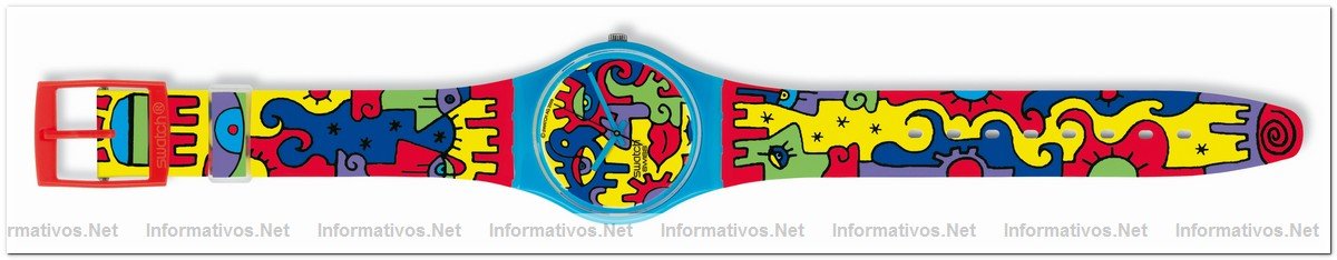 Coleccin de relojes de Swatch 'CreArt' de Billy the Artist: mod. Morning Glow