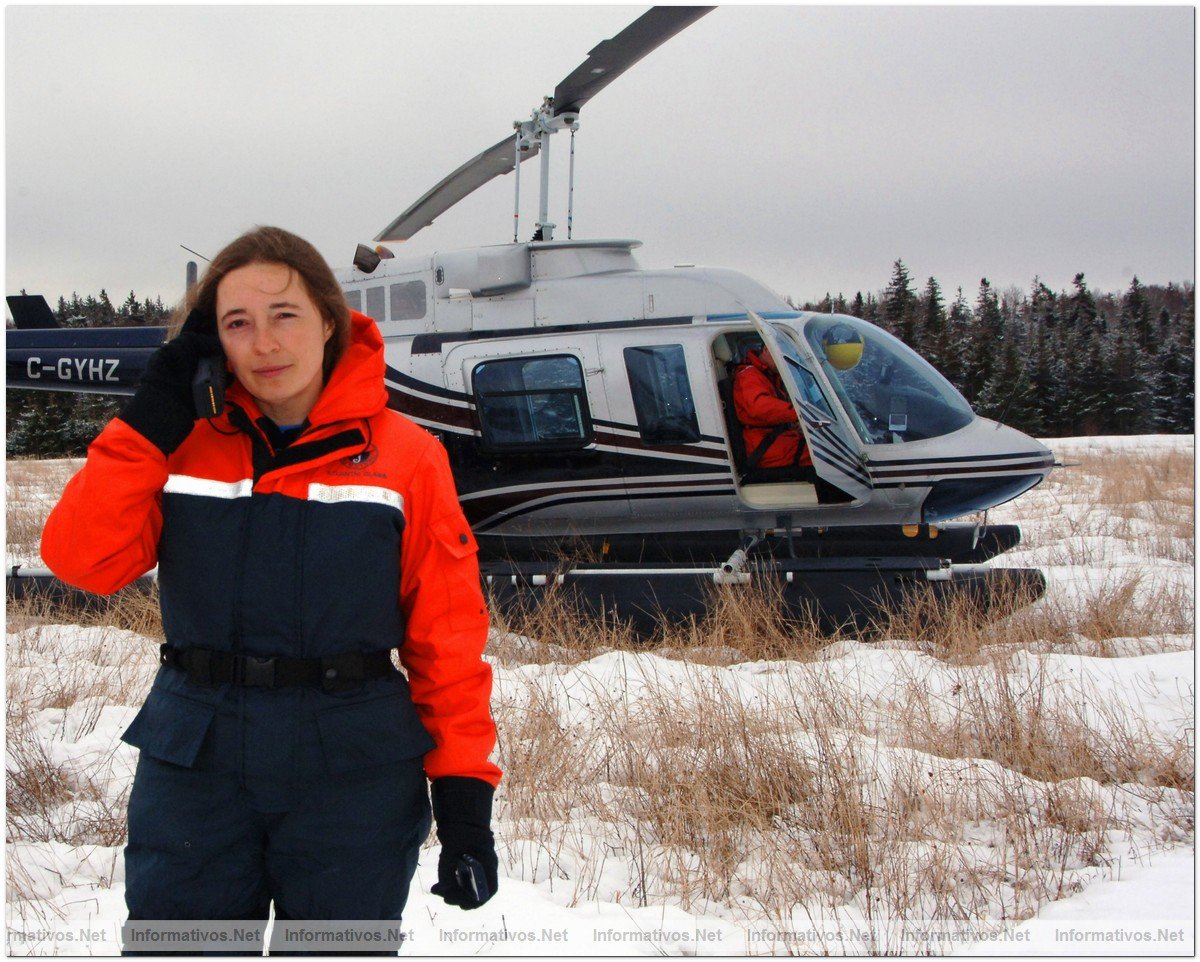 March 29, 2008: Syndey, Nova Scotia: Rebecca Aldworth, from Humane Society International