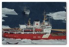 :: Pulse para Ampliar :: March 29, 2008: Sydney, Nova Scotia: A sealing vessel and Coast Guard cutter.