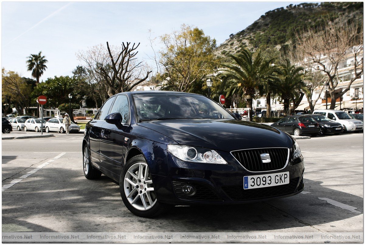 09FEB09 / Nuevo SEAT EXEO: Lo estuvimos probando en la localidad de Mijas (Mlaga)