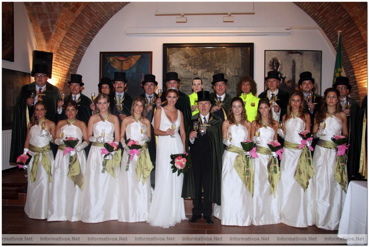 Elisabeth Reyes, ha sido coronada Reina del Cava 2009 en Sant Sadurn