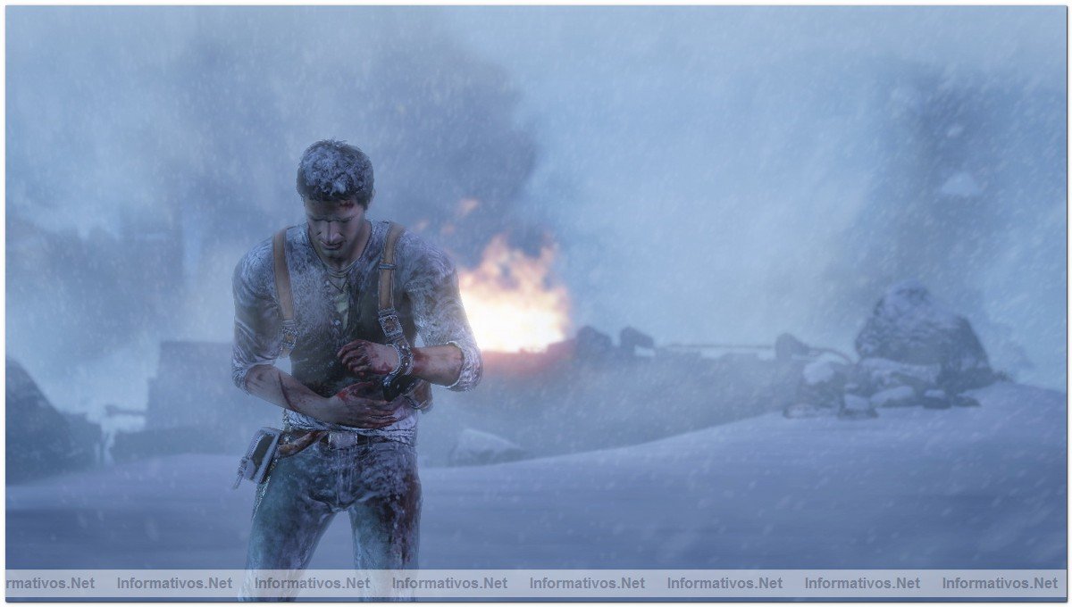 Captura de pantalla de  "Uncharted 2: El Reino de los Ladrones"