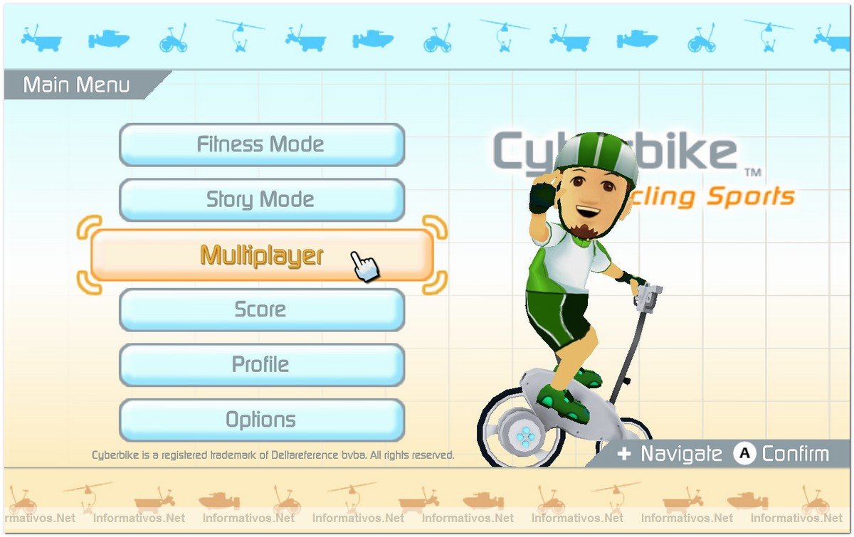 CYBERBIKE: EL PRIMER VIDEOJUEGO QUE INCLUYE UNA BICICLETA ESTTICA (PARA Wii)