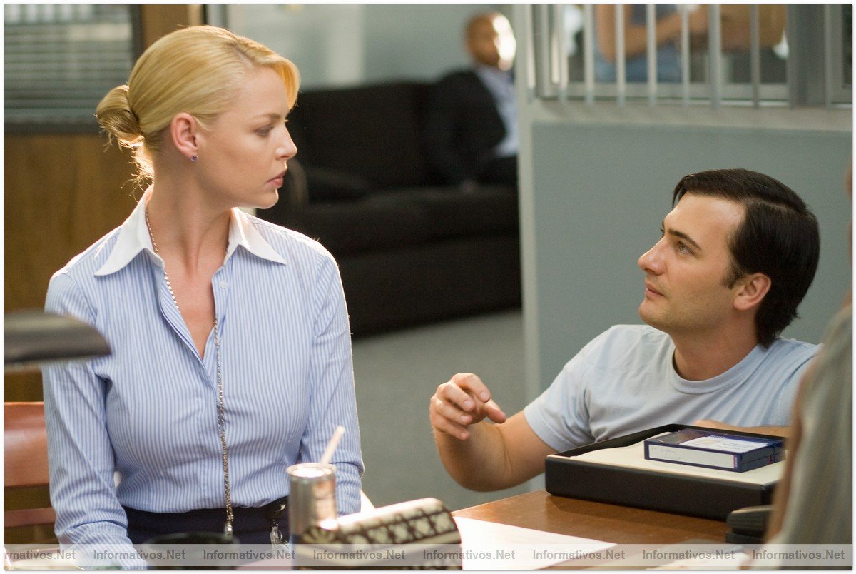 LA CRUDA REALIDAD: protagonizada por  Katherine Heigl y Gerard Butler