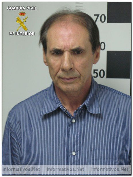 16OCT09.- Detenido en Madrid un importante miembro de la camorra napolitana : Vincenzo D., de 57 aos.
