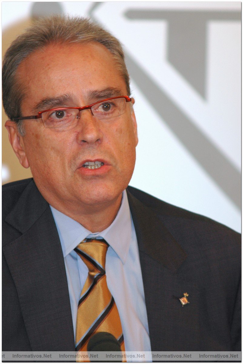 Presentacin de la Copa Davis Barcelona 2009: Pere Alcober, Delegado  de deportes del Ayuntamiento de Barcelona