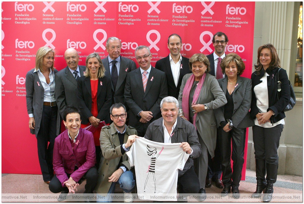 BCN, 19OCT09.- Semana Internacional de la Lucha contra el Cncer de Mama en Barcelona (por FERO). Foto de Familia
