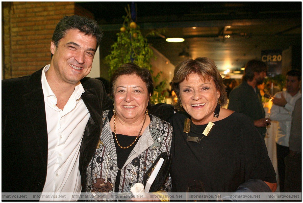 Sant Pol de Mar, 19OCT09.- 20 Aniversario Rte. Sant Pau de Carme Ruscalleda. Katy Carreras (centro)