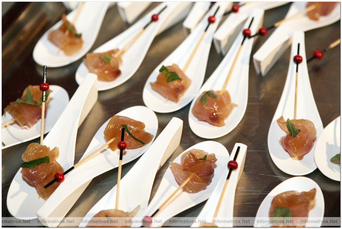 Sant Pol de Mar, 19OCT09.- 20 Aniversario Rte. Sant Pau de Carme Ruscalleda. "Miso Yuan Yaki" de Eiichi Takahashi