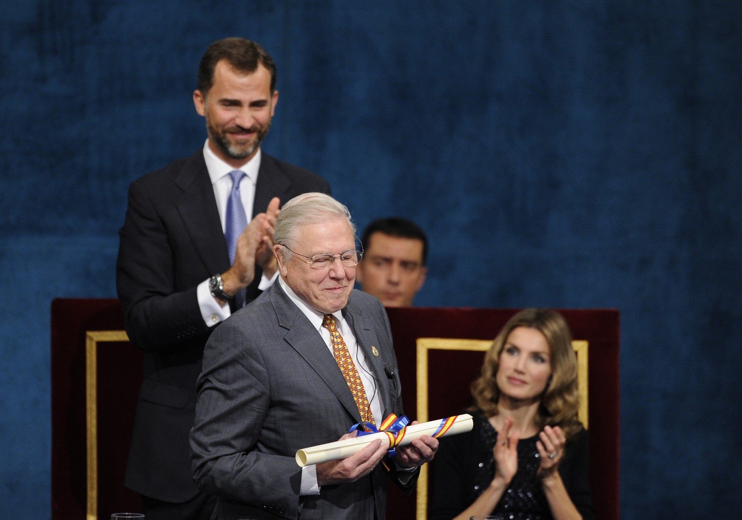 Ceremonia de entrega 2009, David Attenborough