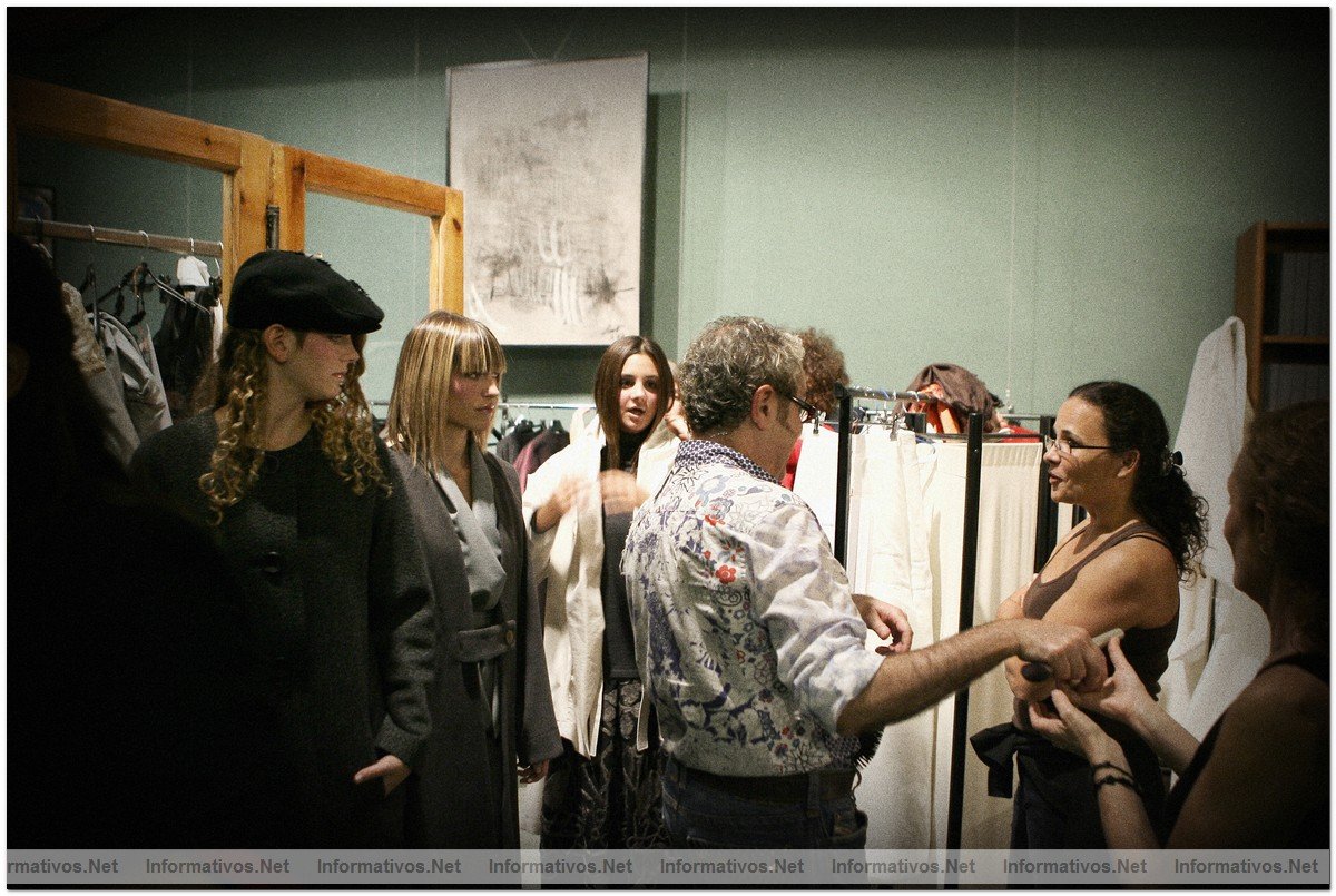 Presentacin coleccin Otoo-Invierno 2009-10 Roser Marc en su atelier del Born de Barcelona