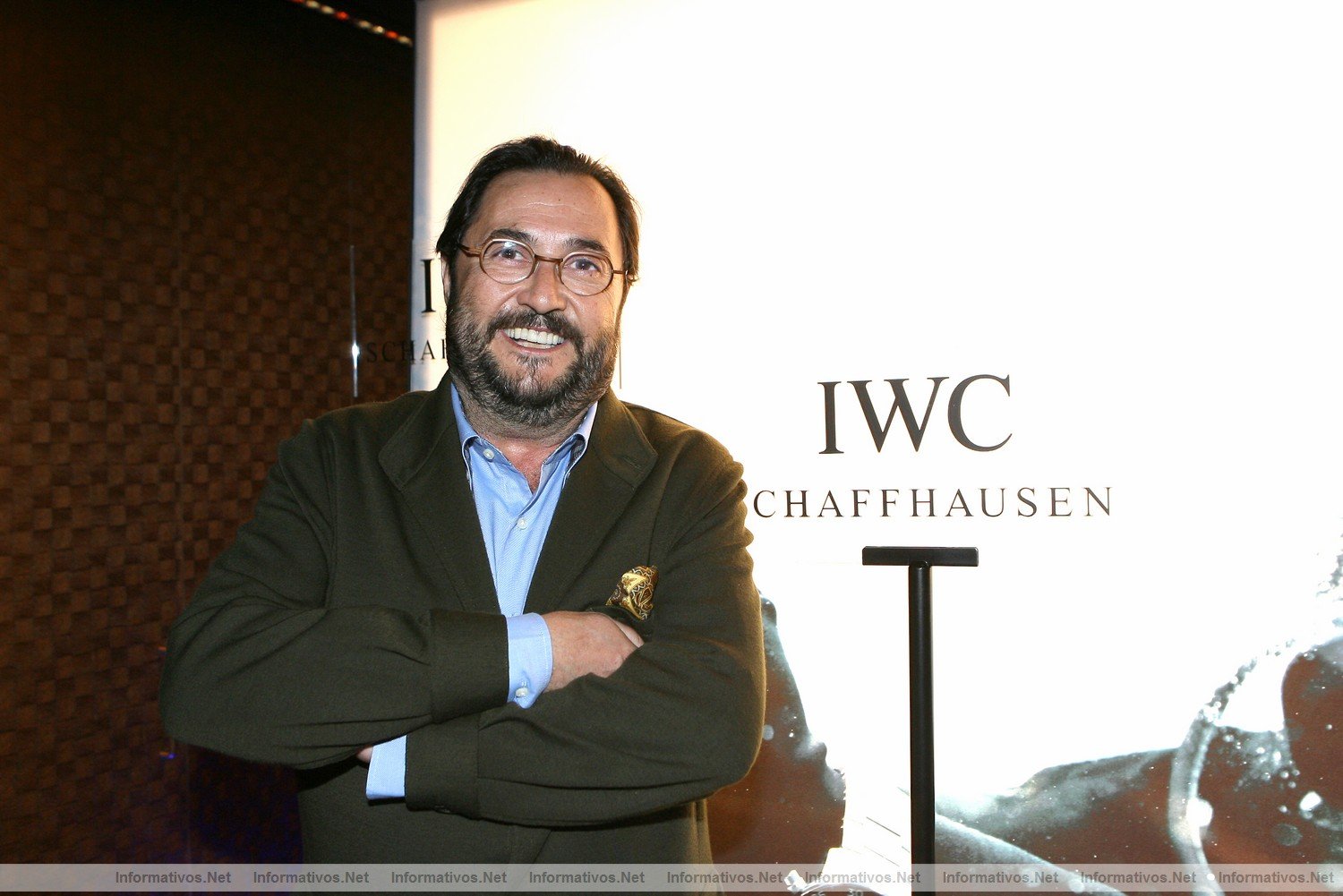 Presentacin de IWC en Rabat Barcelona del reloj Aquatimer Crongrafo Edicin Galpagos Islands: Joan (Prop. Pasadis del Pep)