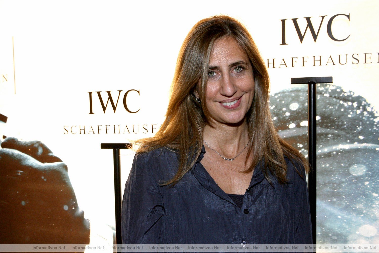 Presentacin de IWC en Rabat Barcelona del reloj Aquatimer Crongrafo Edicin Galpagos Islands: Beln Baeza (diseadora)